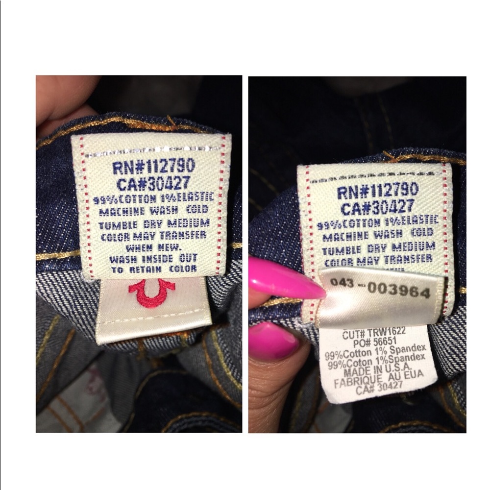 TRUE RELIGION WIDE-FLARE JEANS: “Joey”/wide flare - Picture 8 of 8